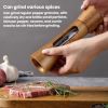 Pepper Grinder Pagoda-shaped Wooden Kitchen Pepper Mill